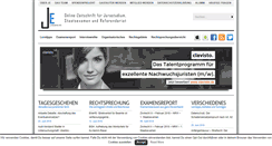 Desktop Screenshot of juraexamen.info